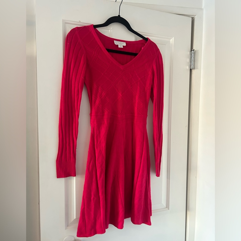 Jessica Simpson Pink Knit Dress - Picture 2 of 7